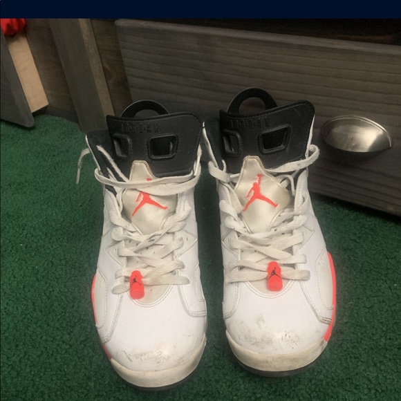 Jordan 6 White Infrared Sz10 - Picture 3 of 4